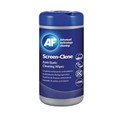 AF ASCR100T ScreenClene Cleaning Wipes Tub 100