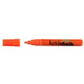 Texta 0387990 Liquid Chalk Marker Dry Wipe Bullet 55mm Orange