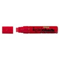 Texta Liquid Chalk Marker Dry Wipe Chisel 15mm Red