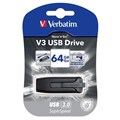 Verbatim 49174 USB Flash Drive 64GB V3 30 Grey