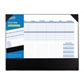 Bantex 418011 Desk Pad with Weekly Calendar 45 x 59cm Black D