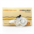 Bibbulmun Correction 5mm x 8m Tape  Box 12 pcs1006375