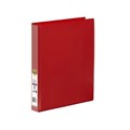 Marbig 5402003B Insert Binder A4 2 DRing 25mm PP Red