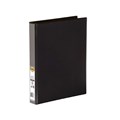 Marbig 5403002B Insert Binder A4 3 DRing 25mm PP Black