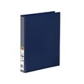 Marbig 5404001B Insert Binder A4 4 DRing 25mm PP Blue