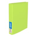 Bantex 100851454 Binder A4 2 DRing 25mm PVC Lime Sub 5402004