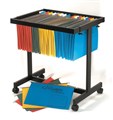 Crystalfile 48500 Suspension File Trolley Black