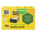 Marbig 40068 Index Cards AZ131  Manilla 203 x 127mm 8 x 5 Buff