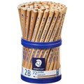 Staedtler 119 2B Natural Jumbo Triangle Graphite Pencil Cup 72