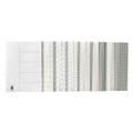 Marbig 35040 Dividers 131 A4 PP Grey
