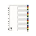 Marbig 35022 Dividers 20 Tab A4 PP MultiColoured