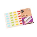 3L B10510 Index Tabs 25mm 72 Tabs Assorted