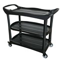 Cleanlink 12020 Utility Trolley Black