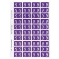Avery 44537 9 Side Tab Colour Coding Labels Purple Pack 240