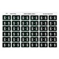 Avery 43319 S Side Tab Colour Coding Labels Dark Green Pack 180