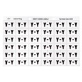 Avery 43325 Y Side Tab Colour Coding Labels White Pack 180
