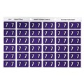 Avery 43347 7 Side Tab Colour Coding Labels Purple Pack 180