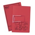 Avery 84412 Tubeclip File Red with Black Print Foolscap Box 20