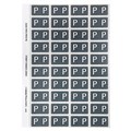 Avery 44516 P Side Tab Colour Coding Labels Grey Pack 240