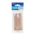 Avery 13200 Kraft Brown Tags with String 96 x 48mm Pack 24