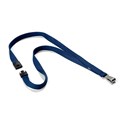 Durable 1812728 Textile Lanyard Soft Colour Midnight Blue