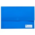 Marbig 2011001 Document Wallet Polypick Blue