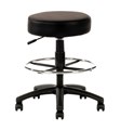 Drafting Stool YS119D Utility PU Black