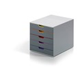 Durable 760527 Varicolor File Drawer 5 Grey