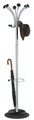 Alba 0322050 Chromy Coat Stand Chrome and Black