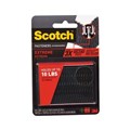 Scotch RF6731 Extreme Fasteners 24 x 76mm Strips Black Pack 2