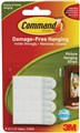 3M 17202 Command Adhesive Inter Locking Hanging Strips Small Pack 4