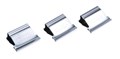 Esselte 45200 Nalclips Stainless Steel Medium Pack 50