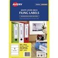 Avery 959036 L7172 Filing Labels Laser Inkjet 100 x 30mm 18 Per Sheet Pack 25