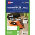 Avery 959046 L7163REV Removable MultiPurpose Labels Laser Inkjet 991 X 381mm 14 Per Sheet Pack 25