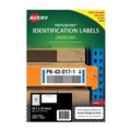 Avery 959220 L6140 TripleBond Identification Labels Laser 457 x 254mm 40 Per Sheet Pack 10