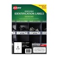 Avery 959210 L4774REV Heavy Duty Removable Labels Laser 991 x 139mm 4 Per Sheet Pack 20