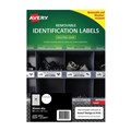 Avery 959206 L4716REV Round Heavy Duty Removable Labels Laser 30mm Diameter 48 Per Sheet White Pack 20