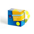 Avery 937295 Dispenser Dots 24mm Diameter Fluoro Yellow Pack 350