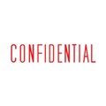Staedtler SEN1092 Shiny Stamp PreInked Confidential Red