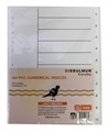Bibbulmun PVC Divider A4 110 Tab White39441028