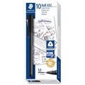 Staedtler 432 35M9 Stick Plus Ballpoint Pen Medium Black