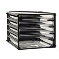 Esselte 49774 Desktop Filing 4 Drawers A4 Black