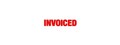 XStamper Invoiced Red 1532