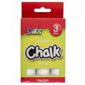 Chalk Jumbo White Dats Pk 3  51800