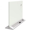 Quartet Glass Board QTGDP1723W Desktop Panel Magnetic 584 x 430mm
