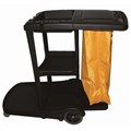 Cleanlink 12014 Janitors Trolley 3 Tier Grey