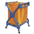Cleanlink 12018 Scissor Trolley Blue