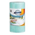 Northfork 631253640 Heavy Duty Antibacterial Wipes Perforated 45m Roll 90 sheets Green