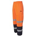 TSCO 6DPRPONCX HiVis Day and Night Premium Rain Pant OrangeNavy Large