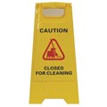 Cleanlink 12052 Safety Sign Closed For Cleaning Yellow